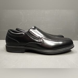 Nunn Bush Kore Bleeker Biker Toe Comfort Dress Shoes Mens Size 13W Black New